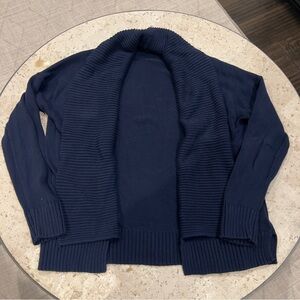 J. Crew Ribbed Shawl Cardigan